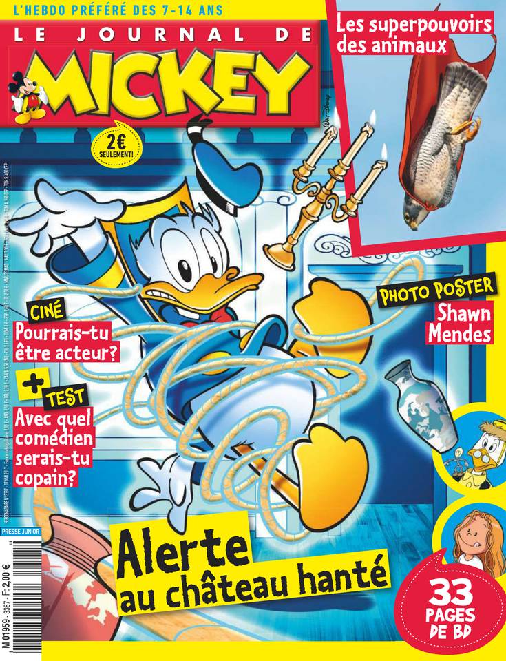 Le Journal de Mickey 17 mai 2017 Le Journal de Mickey N°3387 du 17 mai 2017 à télécharger sur iPad