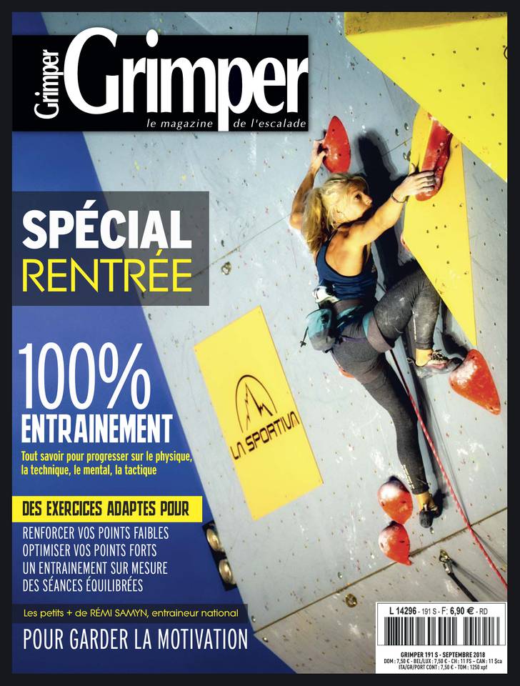 Grimper Magazine 01 septembre 2018 Abonnement Grimper Mag Pas Cher avec le BOUQUET ePresse.fr