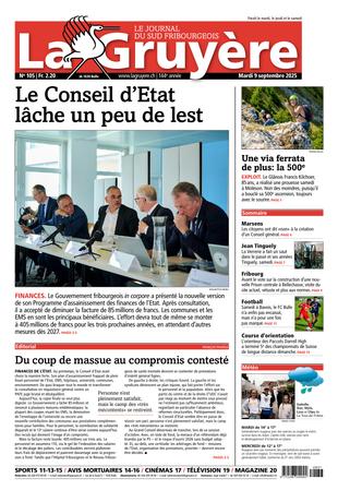 Couverture du magazine en date du 2025-09-09