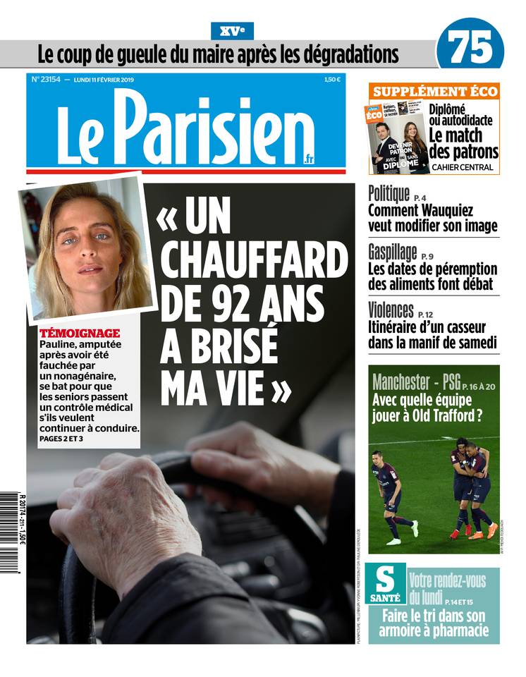 Le Parisien 11 février 2019 Le Parisien du 11 février 2019 à télécharger sur iPad