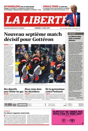 Couverture du magazine en date du 2025-04-11