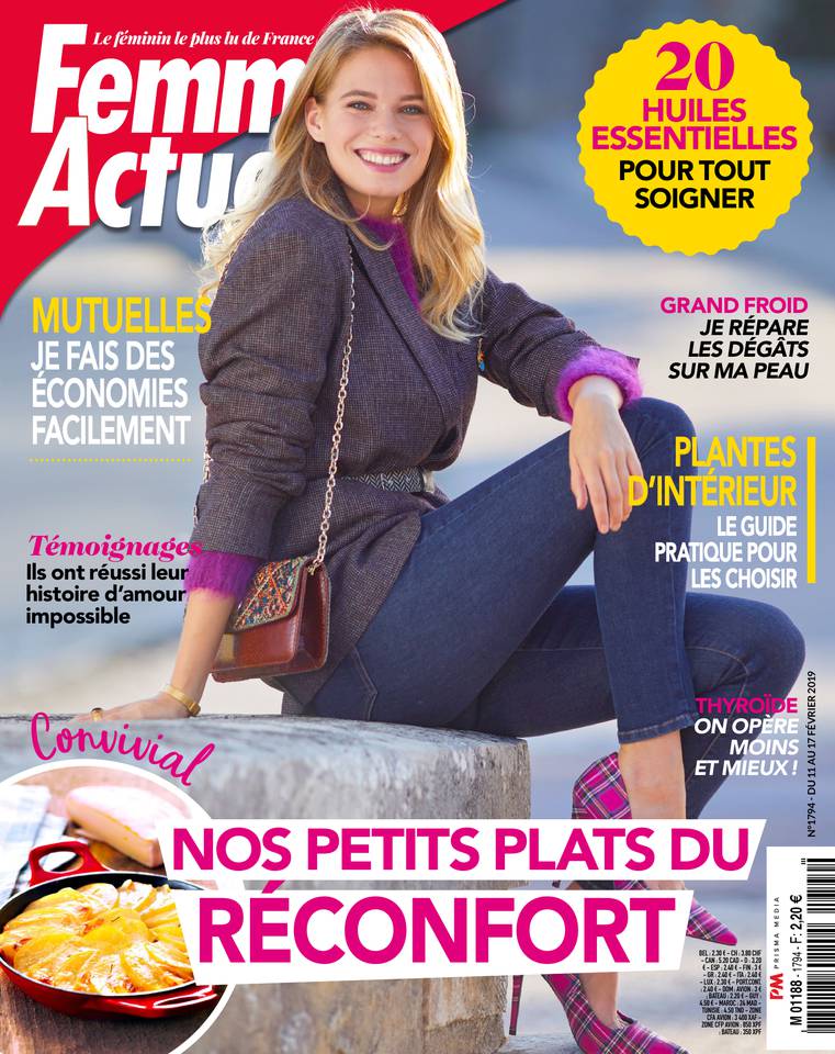 Femme Actuelle 11 février 2019 Femme Actuelle N°1794 du 11 février 2019 à télécharger sur iPad
