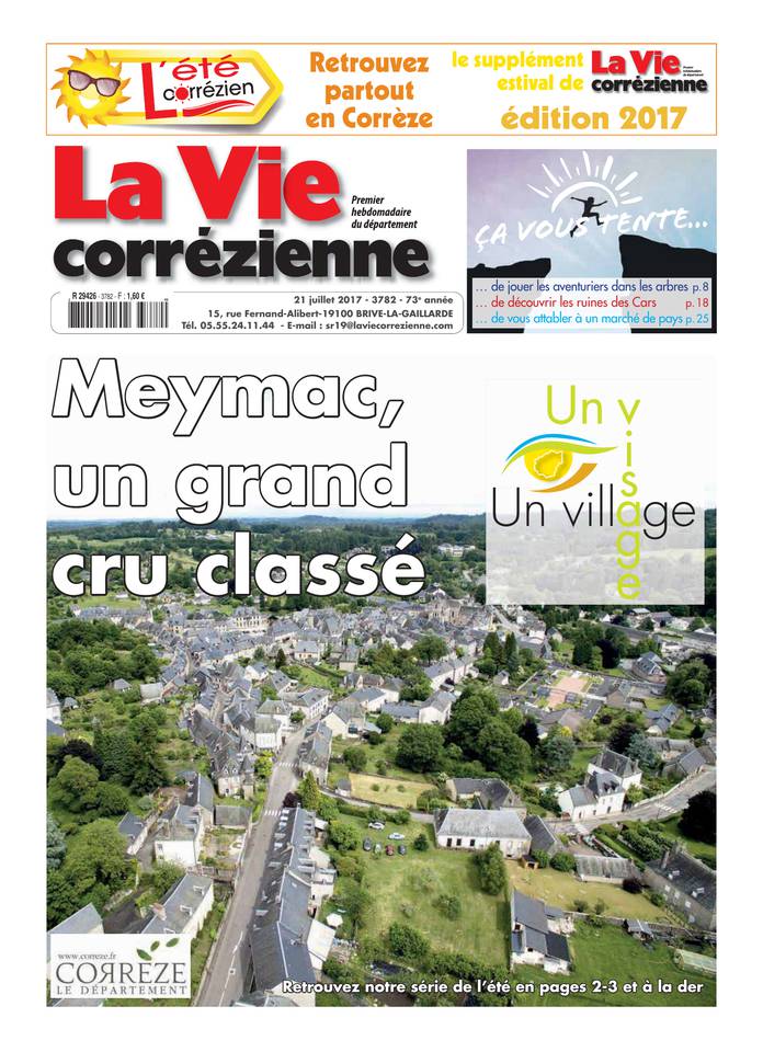 La Vie Correzienne 21 juillet 2017 La Vie Correzienne du 21 juillet 2017