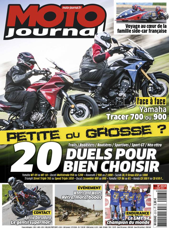 Moto Journal 02 août 2017 Abonnement Moto Journal Pas Cher avec le BOUQUET ePresse.fr