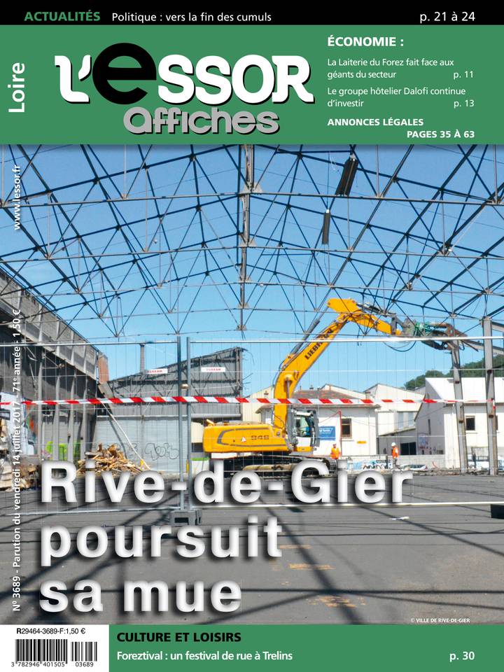 L'Essor Affiches LOIRE 14 juillet 2017 L'Essor Affiches LOIRE du 14 juillet 2017 à télécharger sur iPad