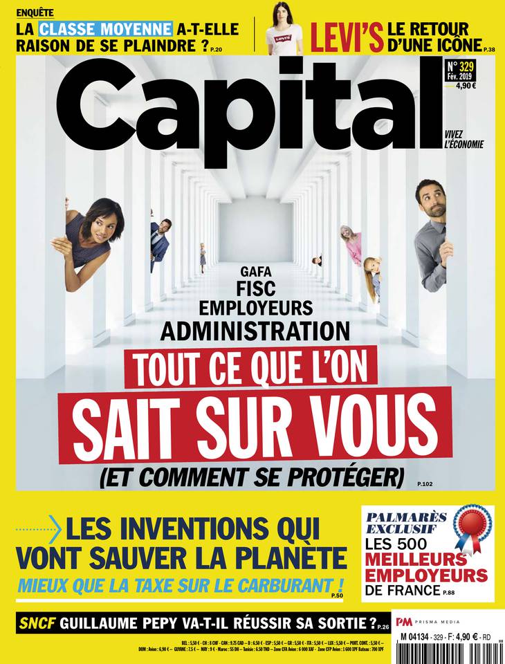Capital 24 janvier 2019 Capital N°329 du 24 janvier 2019 à télécharger sur iPad