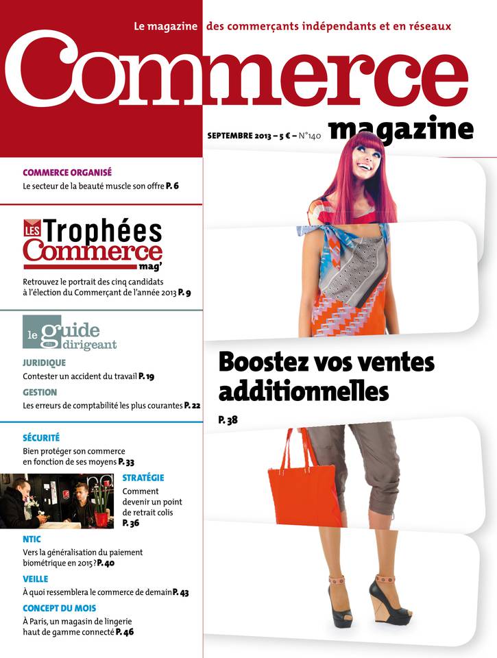Commerce Magazine 01 septembre 2013 Commerce Magazine N°140 du 01 septembre 2013 à télécharger sur iPad