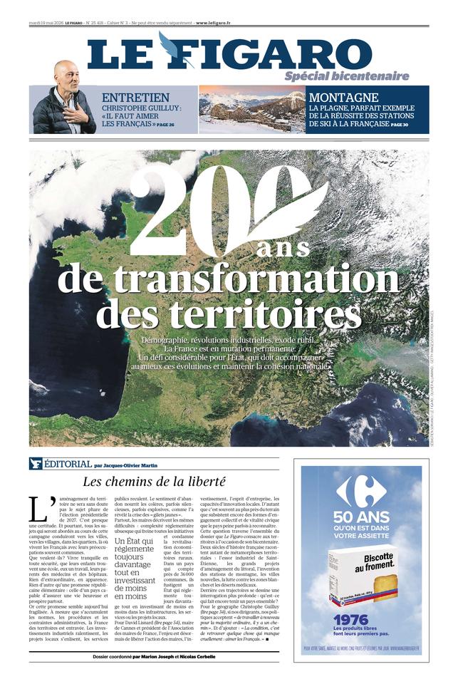 200 ans du Figaro Une du 19 mai 2026