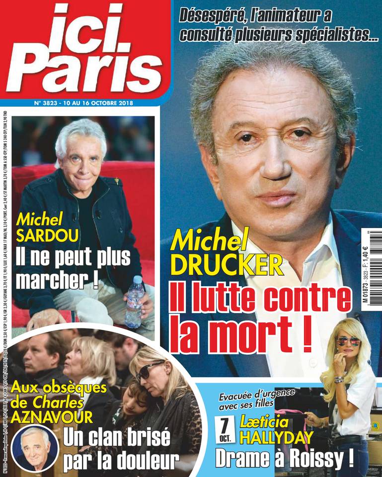 Ici Paris 10 octobre 2018 Ici Paris N°3823 du 10 octobre 2018 à télécharger sur iPad