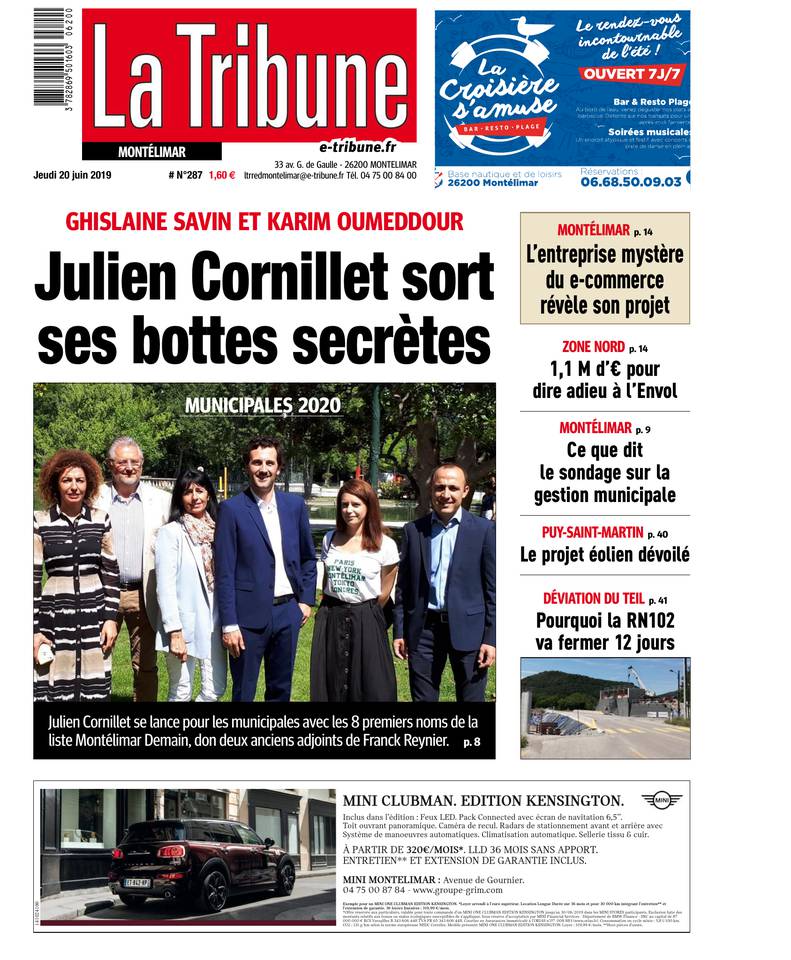 La Tribune - Montélimar / Ardèche / Provence / Tricastin 20 juin 2019 Abonnement à La Tribune Pas Cher avec le BOUQUET INFO ePresse.fr