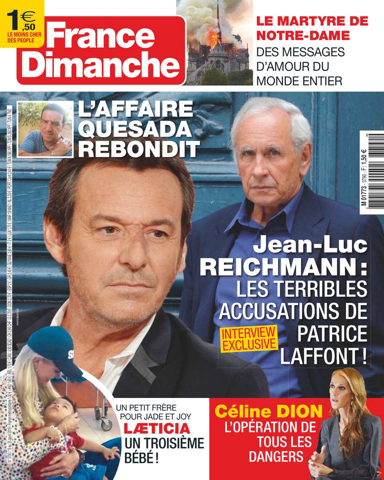 France Dimanche 19 avril 2019 Abonnement France Dimanche Pas Cher avec le BOUQUET ePresse.fr