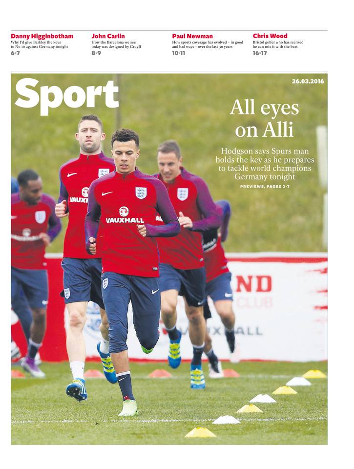 Sport 26 mars 2016 Abonnement The Independent Sport Pas Cher avec le BOUQUET INFO ePresse.fr