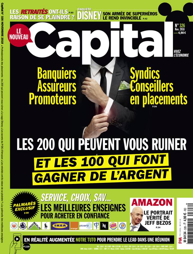 Capital 25 octobre 2018 Abonnement à Capital Pas Cher avec le BOUQUET ÉCONOMIE ePresse.fr