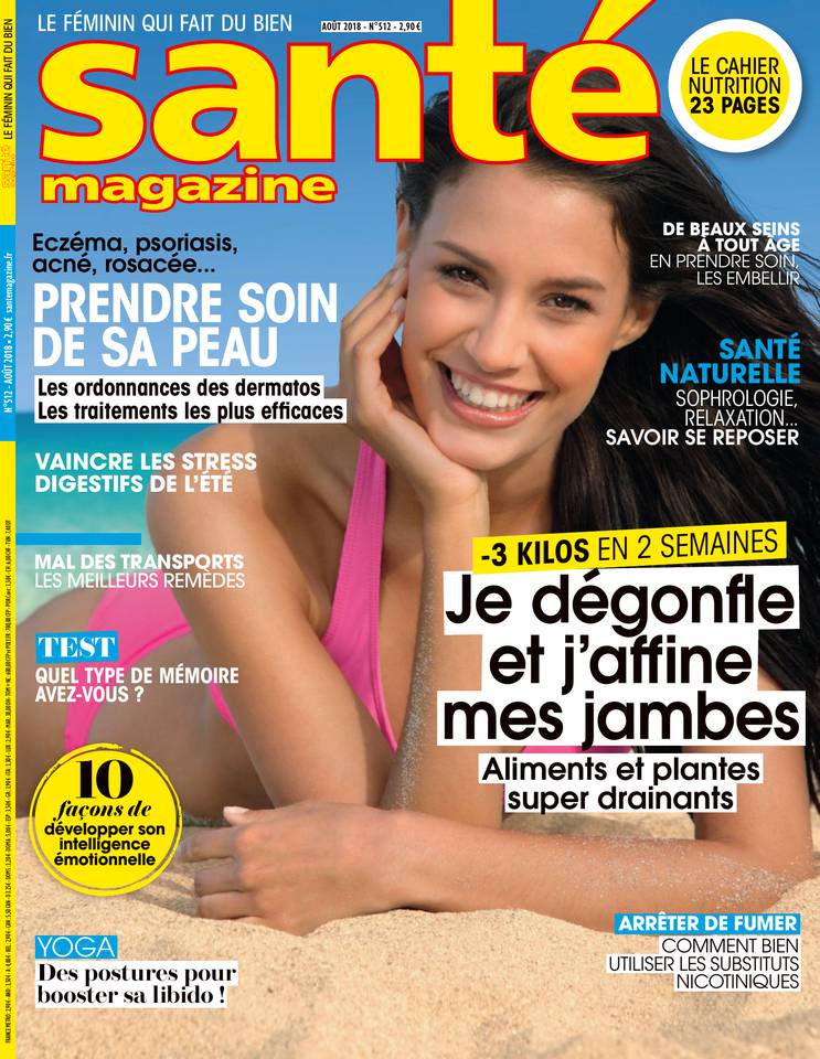 Santé Magazine 04 juillet 2018 Santé Magazine N°512 du 04 juillet 2018 à télécharger sur iPad