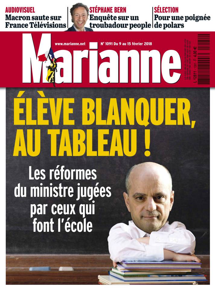 Marianne 09 février 2018 Marianne N°1091 du 09 février 2018 à télécharger sur iPad