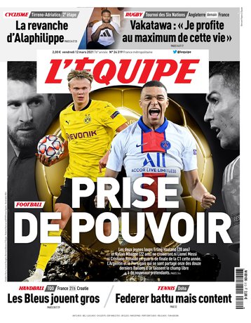 Le Journal L Equipe L Edition Du 12 Mars 2021 L Equipe