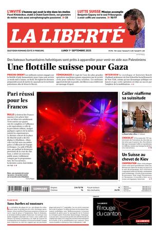 Couverture du magazine en date du 2025-09-01