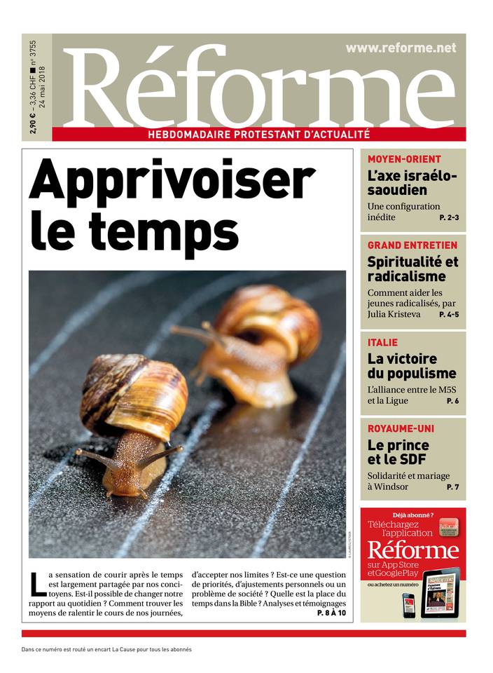 Réforme 24 mai 2018 Réforme N°3755 du 24 mai 2018 à télécharger sur iPad