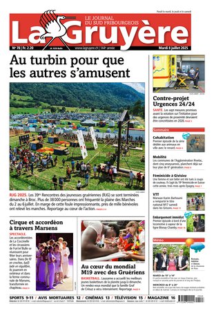 Couverture du magazine en date du 2025-07-08