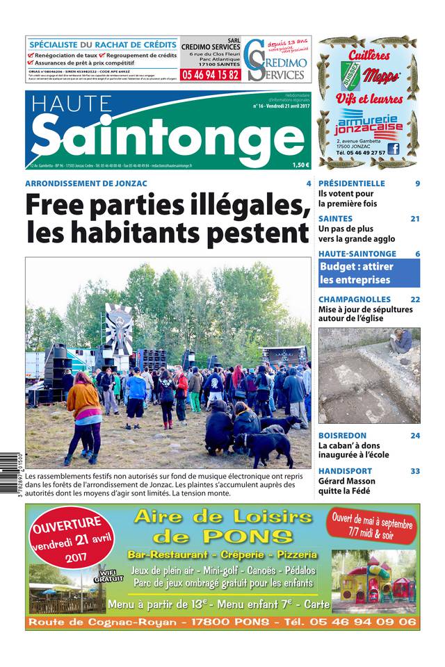 Haute Saintonge 21 avril 2017 Haute Saintonge du 21 avril 2017 à télécharger sur iPad