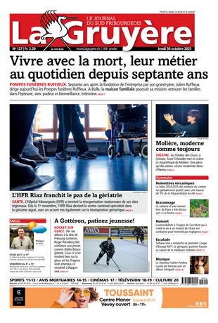 Couverture du magazine en date du 2025-10-30