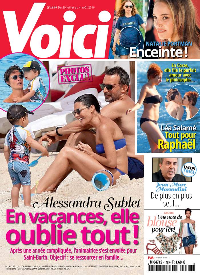 Voici 29 juillet 2016 Voici N°1499 du 29 juillet 2016 à télécharger sur iPad