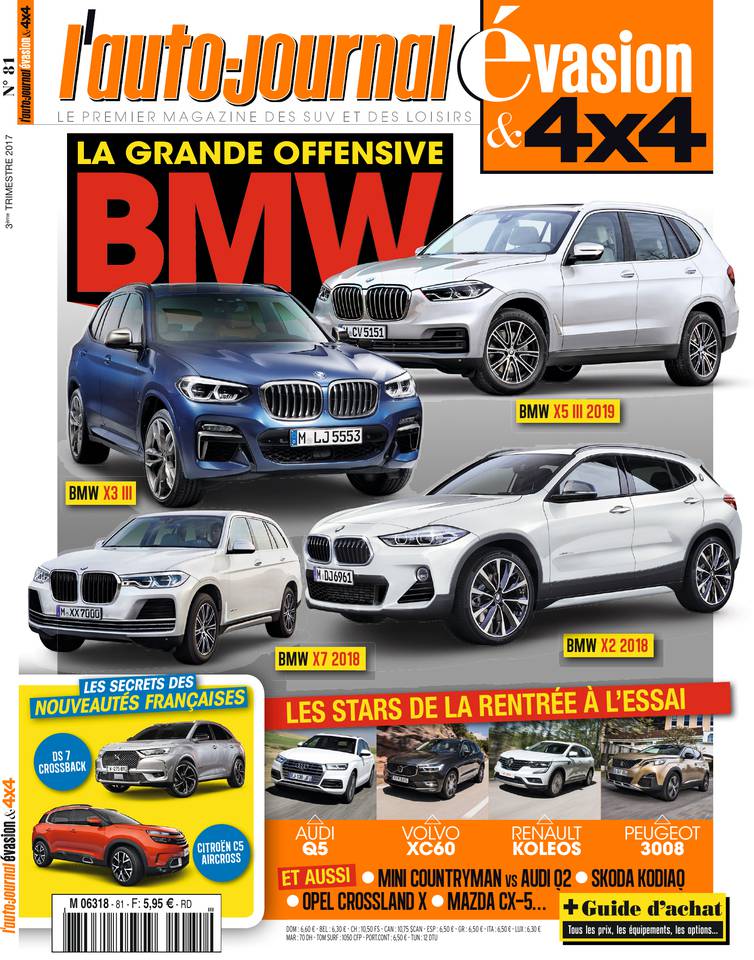 L'Auto Journal évasion & 4x4 29 juin 2017 Abonnement L'Auto Journal évasion & 4x4 avec le BOUQUET ePresse.fr