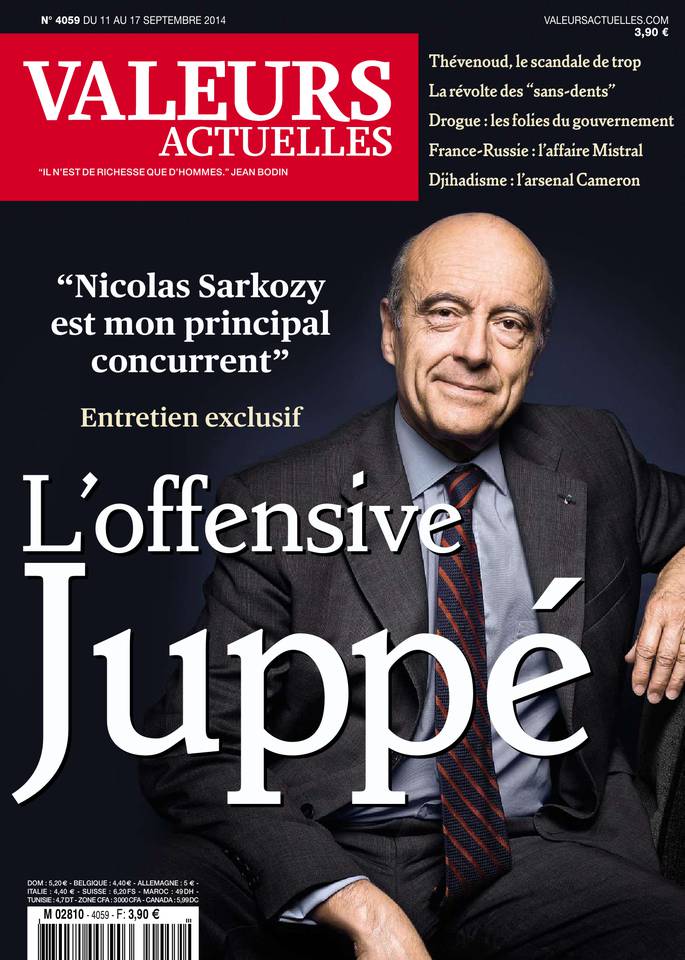 Valeurs actuelles 11 septembre 2014 Valeurs actuelles N°4059 du 11 septembre 2014 à télécharger sur iPad