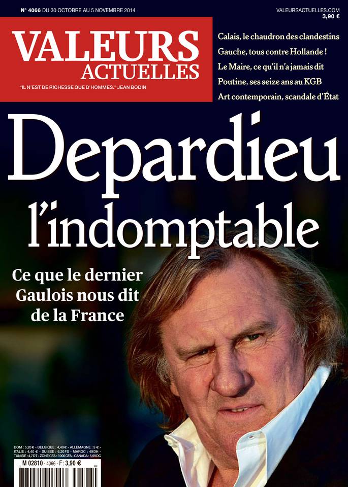 Valeurs actuelles 30 octobre 2014 Valeurs actuelles N°4066 du 30 octobre 2014 à télécharger sur iPad