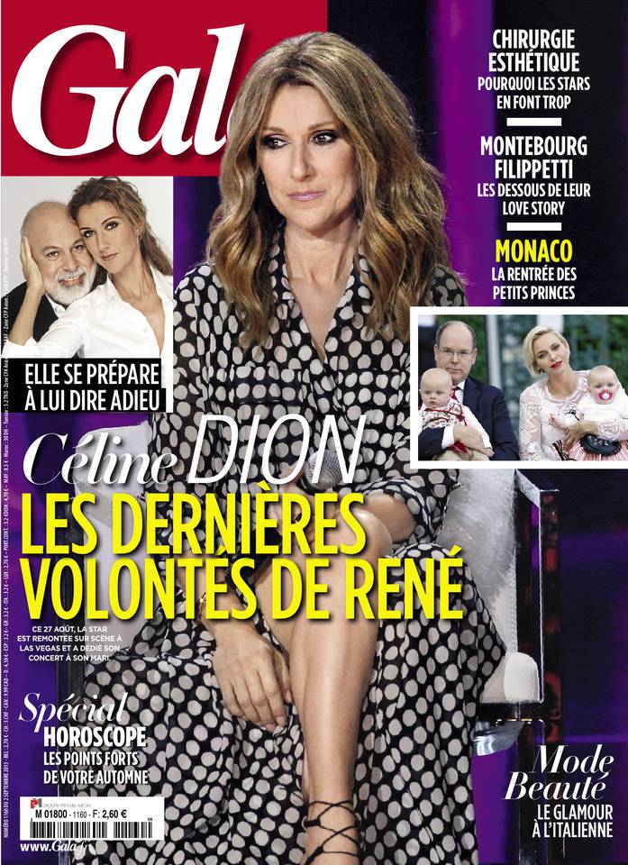 Gala 02 septembre 2015 Gala N°1160 du 02 septembre 2015 à télécharger sur iPad