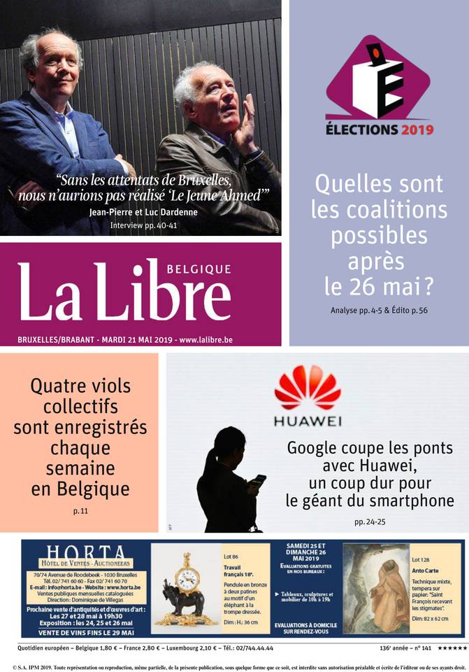 La Libre Belgique 21 mai 2019 Abonnement La Libre Belgique Pas Cher avec le BOUQUET ePresse.fr