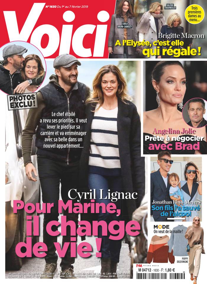 Voici 01 février 2019 Voici N°1630 du 01 février 2019 à télécharger sur iPad