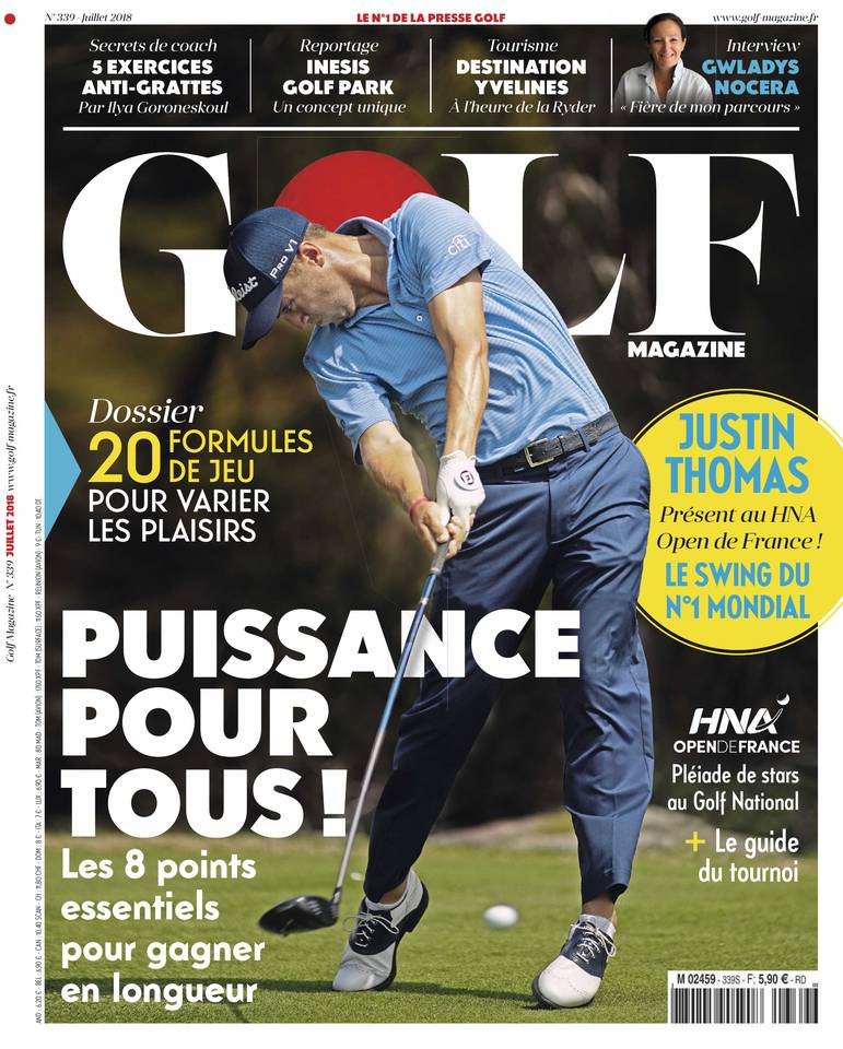 Golf Magazine 08 juin 2018 Abonnement Golf Magazine Pas Cher avec le BOUQUET ePresse.fr