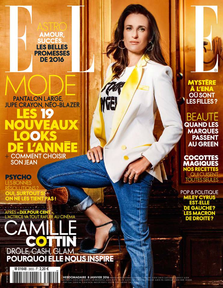 ELLE 08 janvier 2016 ELLE N°3655 du 08 janvier 2016 à télécharger sur iPad