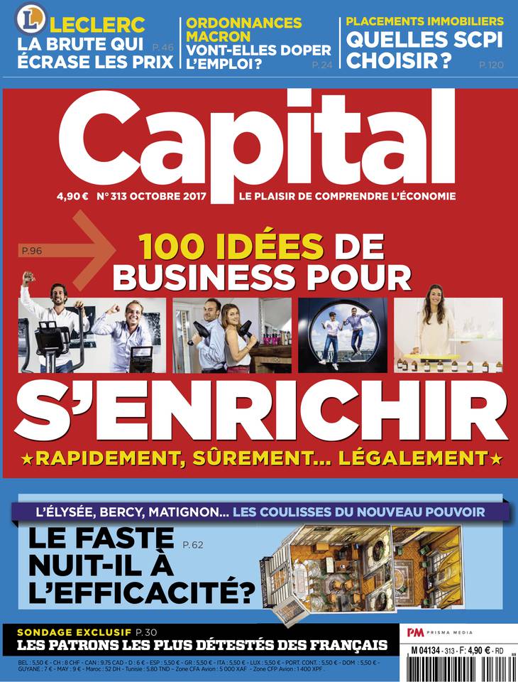 Capital 28 septembre 2017 Abonnement à Capital Pas Cher avec le BOUQUET ÉCONOMIE ePresse.fr