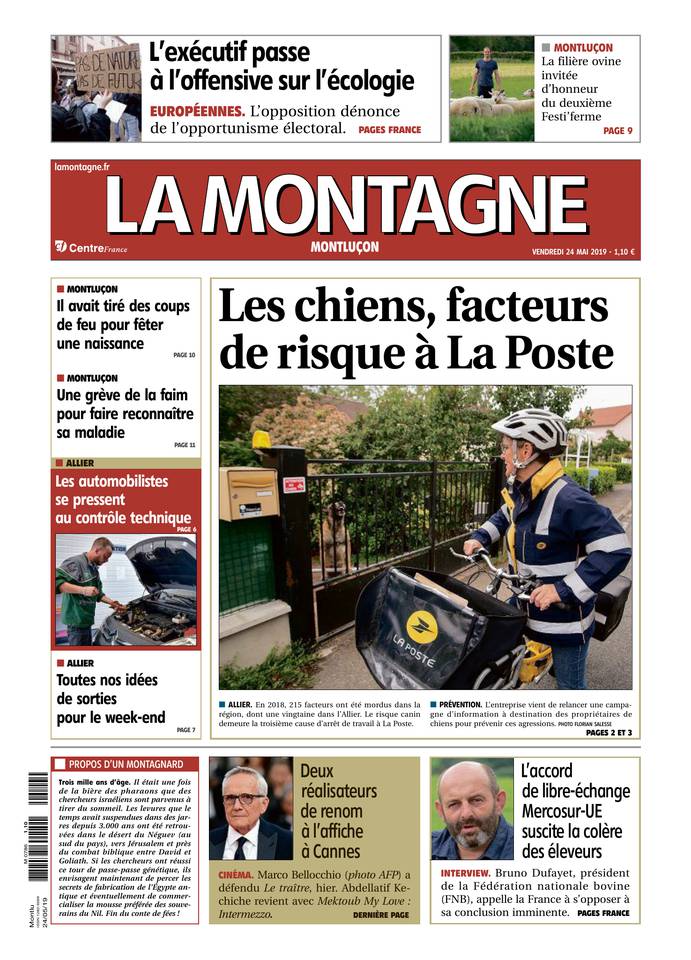 La Montagne 24 mai 2019 Abonnement La Montagne Pas Cher avec le BOUQUET INFO ePresse.fr