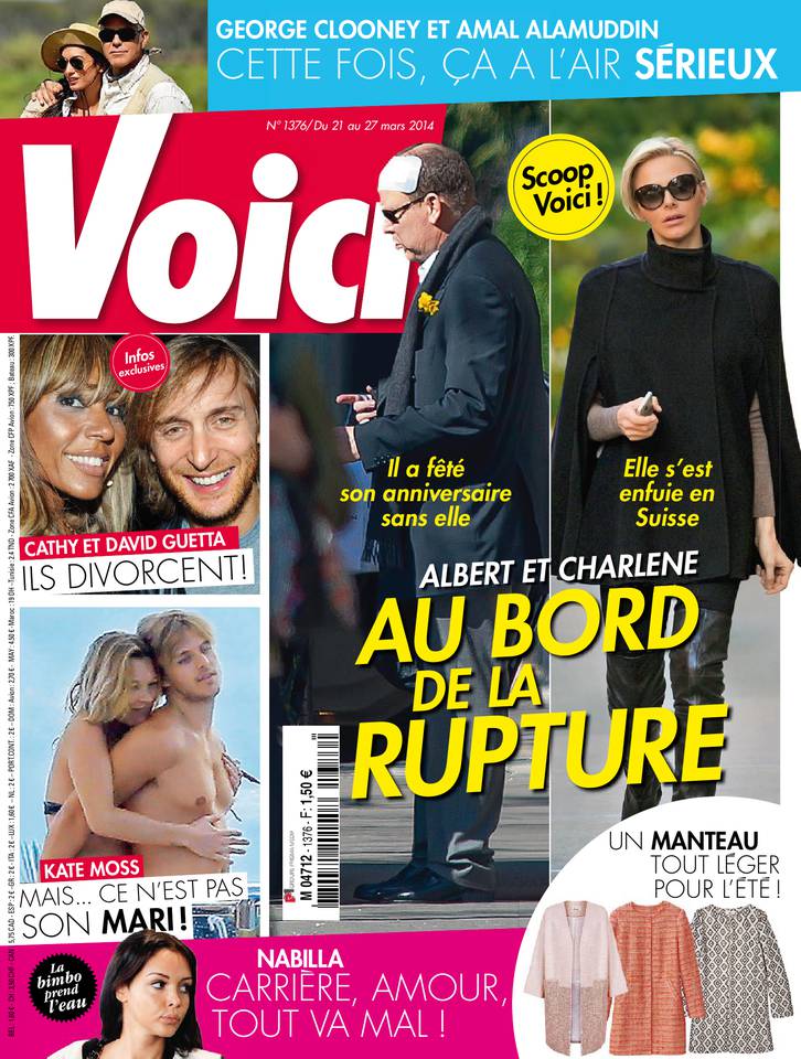 Voici 21 mars 2014 Voici N°1376 du 21 mars 2014 à télécharger sur iPad