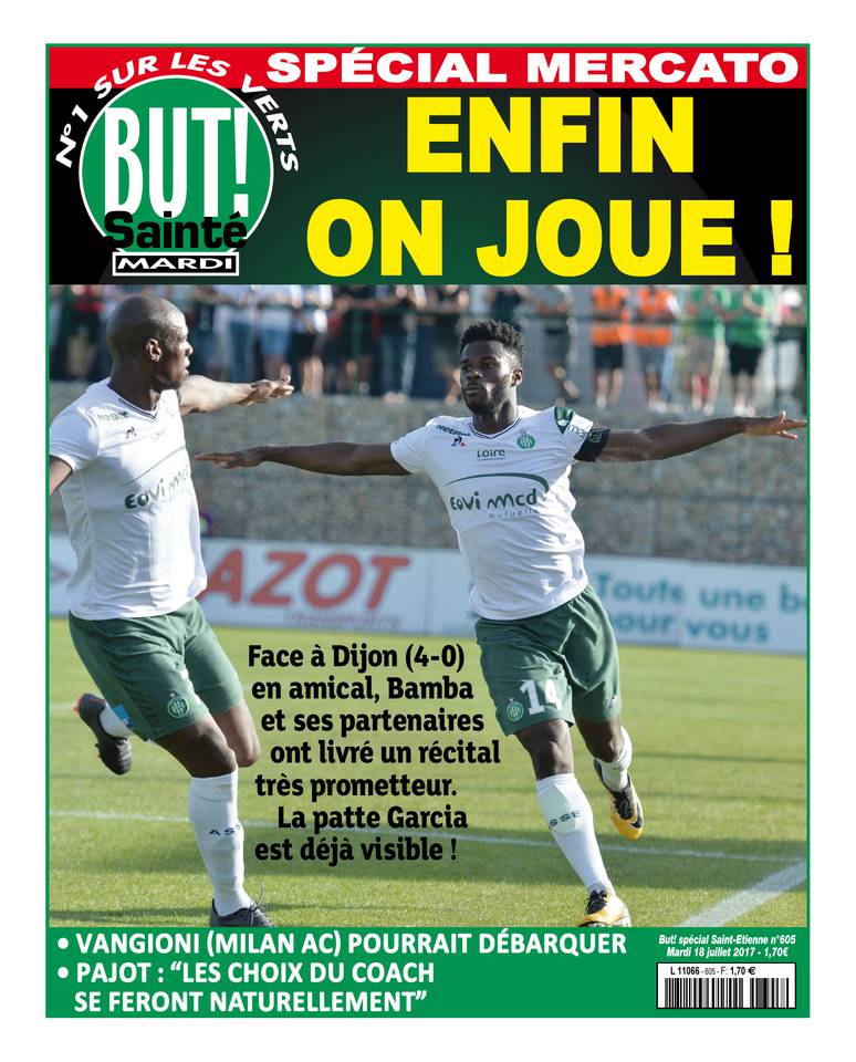 But! Sainté 18 juillet 2017 But! Sainté N°605 du 18 juillet 2017 à télécharger sur iPad