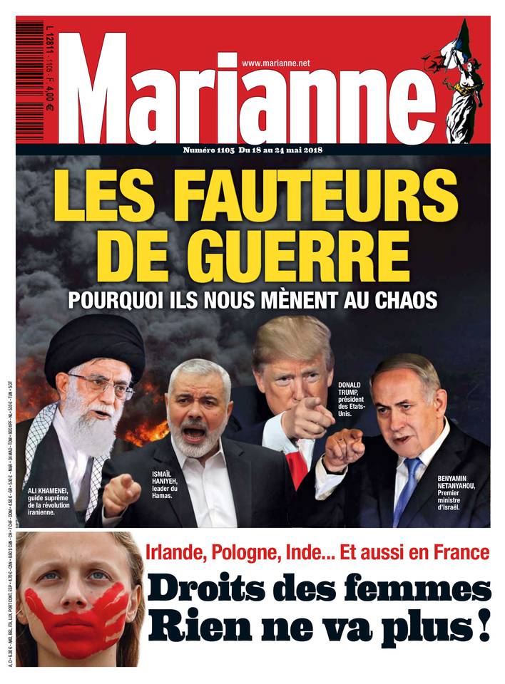 Marianne 18 mai 2018 Marianne N°1105 du 18 mai 2018 à télécharger sur iPad