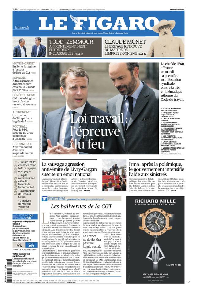 Abonnement Le Figaro Pas Cher avec le BOUQUET INFO ePresse.fr