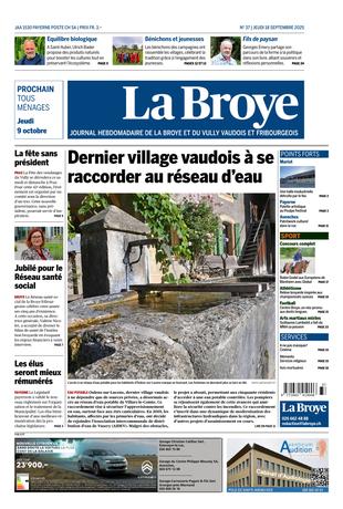 Couverture du magazine en date du 2025-09-18