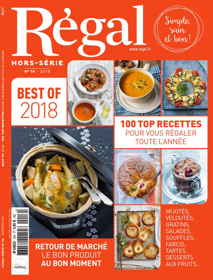 Régal Hors-Série 30 novembre 2018 Abonnement Régal Hors-Série Pas Cher avec le BOUQUET ePresse.fr