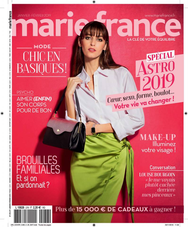 Marie France 07 décembre 2018 Marie France du 07 décembre 2018