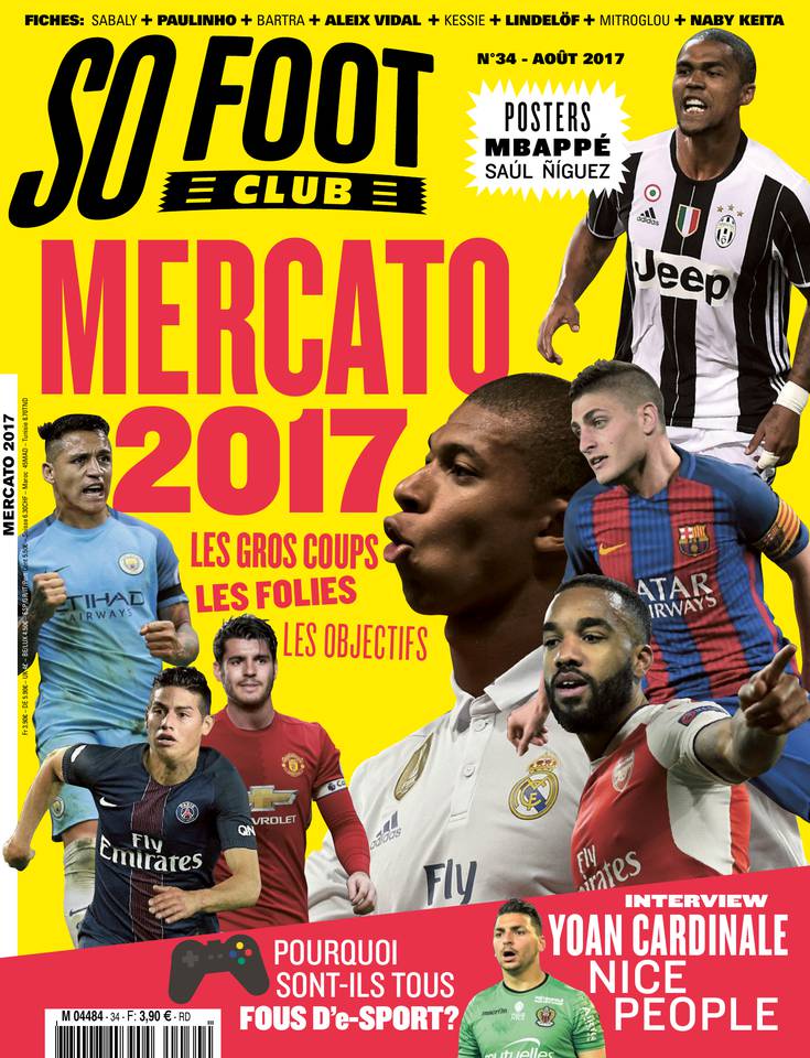 SO FOOT CLUB 12 juillet 2017 Abonnement SO FOOT JUNIOR avec le BOUQUET ePresse.fr