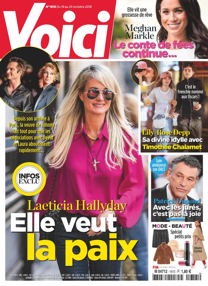 Voici 19 octobre 2018 Voici N°1615 du 19 octobre 2018 à télécharger sur iPad