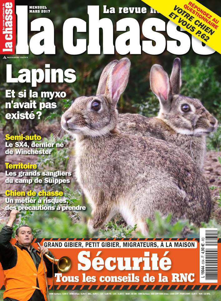 La Revue Nationale de la Chasse 21 février 2017 La Revue Nationale de la Chasse N°834 du 21 février 2017 à télécharger sur iPad