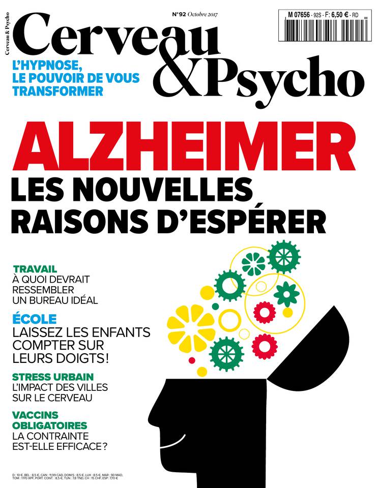 Cerveau & Psycho 20 septembre 2017 Abonnement Cerveau & Psycho Pas Cher avec le BOUQUET ePresse.fr