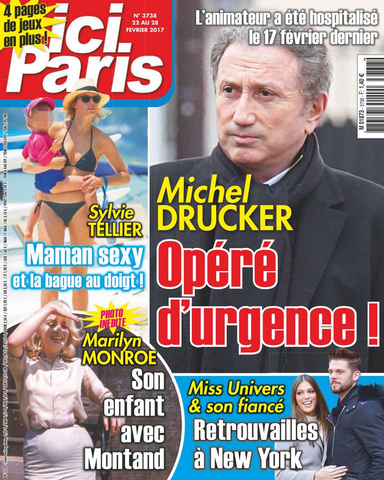 Ici Paris 22 février 2017 Ici Paris N°3738 du 22 février 2017 à télécharger sur iPad