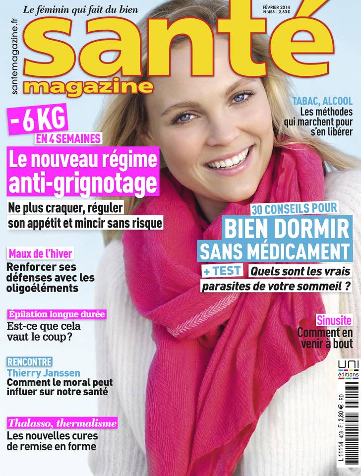 Santé Magazine 03 janvier 2014 Santé Magazine N°458 du 03 janvier 2014 à télécharger sur iPad