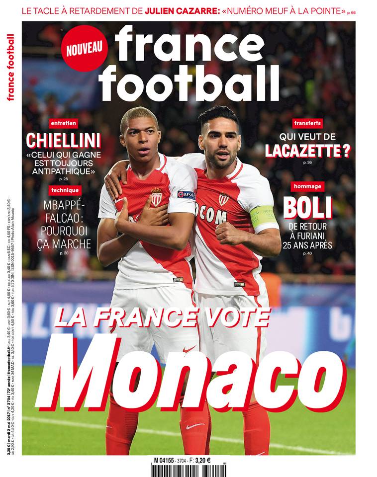 France Football 02 mai 2017 France Football du 02 mai 2017 à télécharger sur iPad